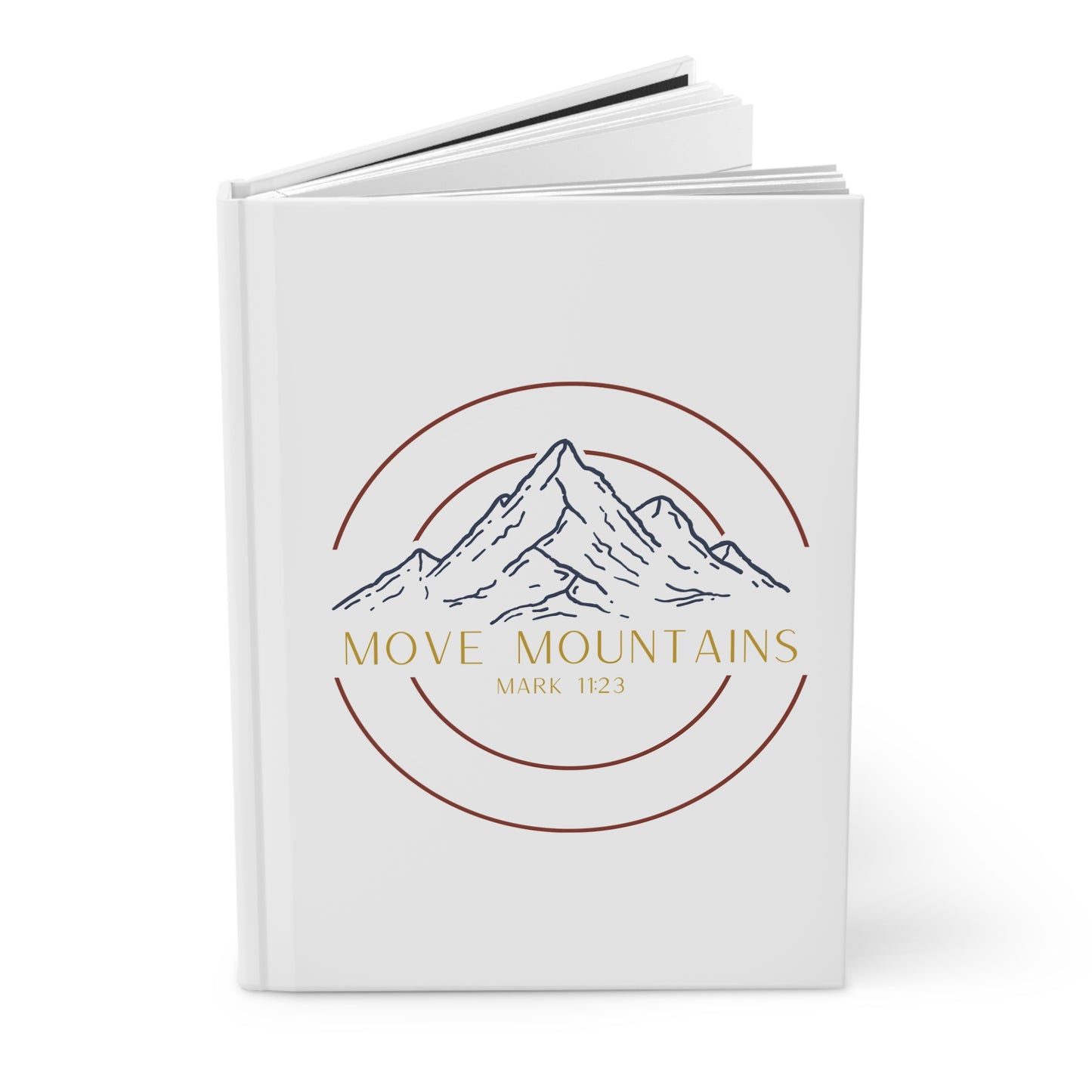 Hardcover Journal - Move Mountains