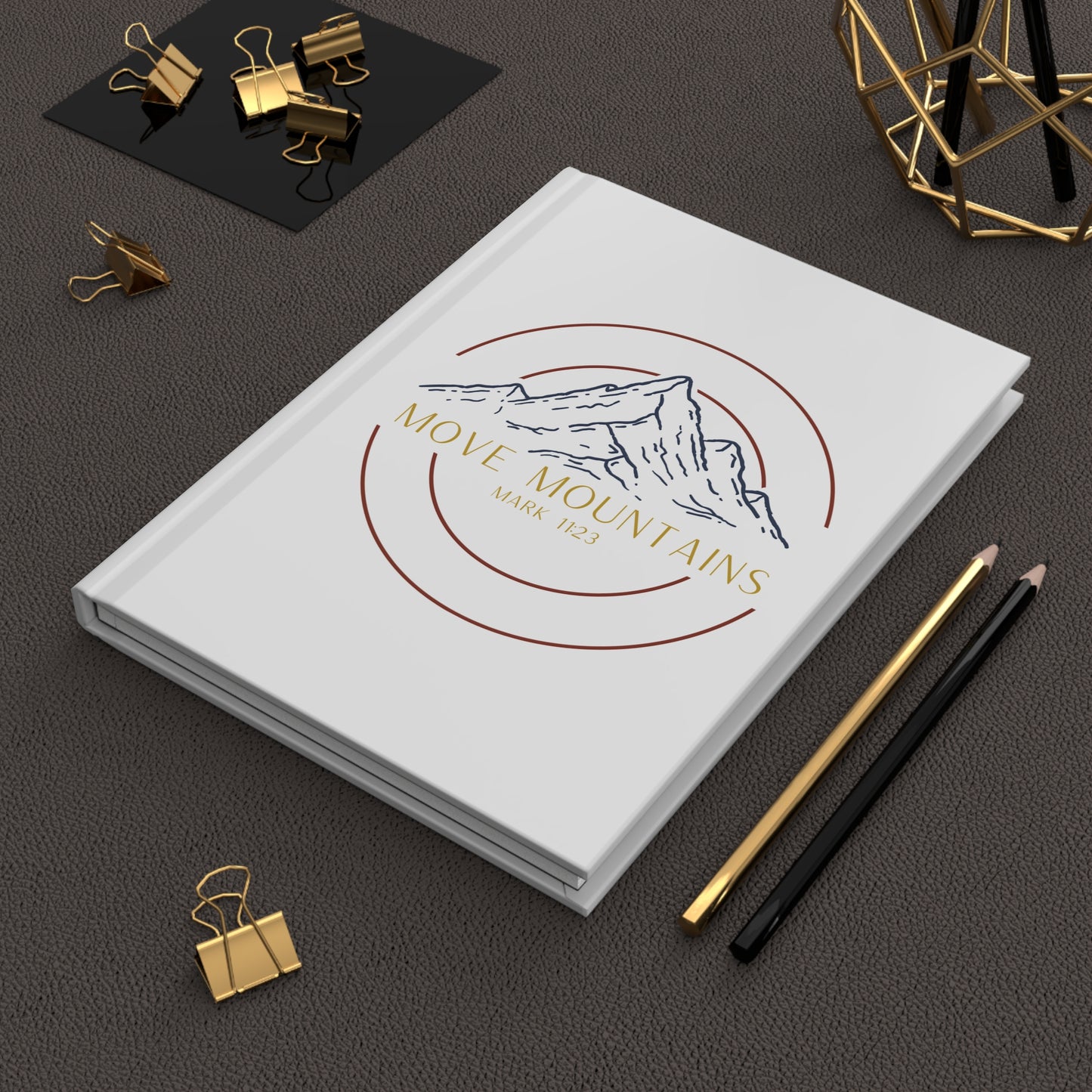 Hardcover Journal - Move Mountains