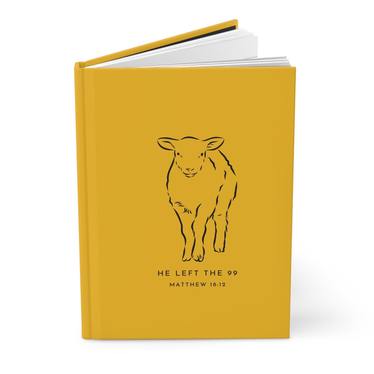 Hardcover Journal - He Left The 99