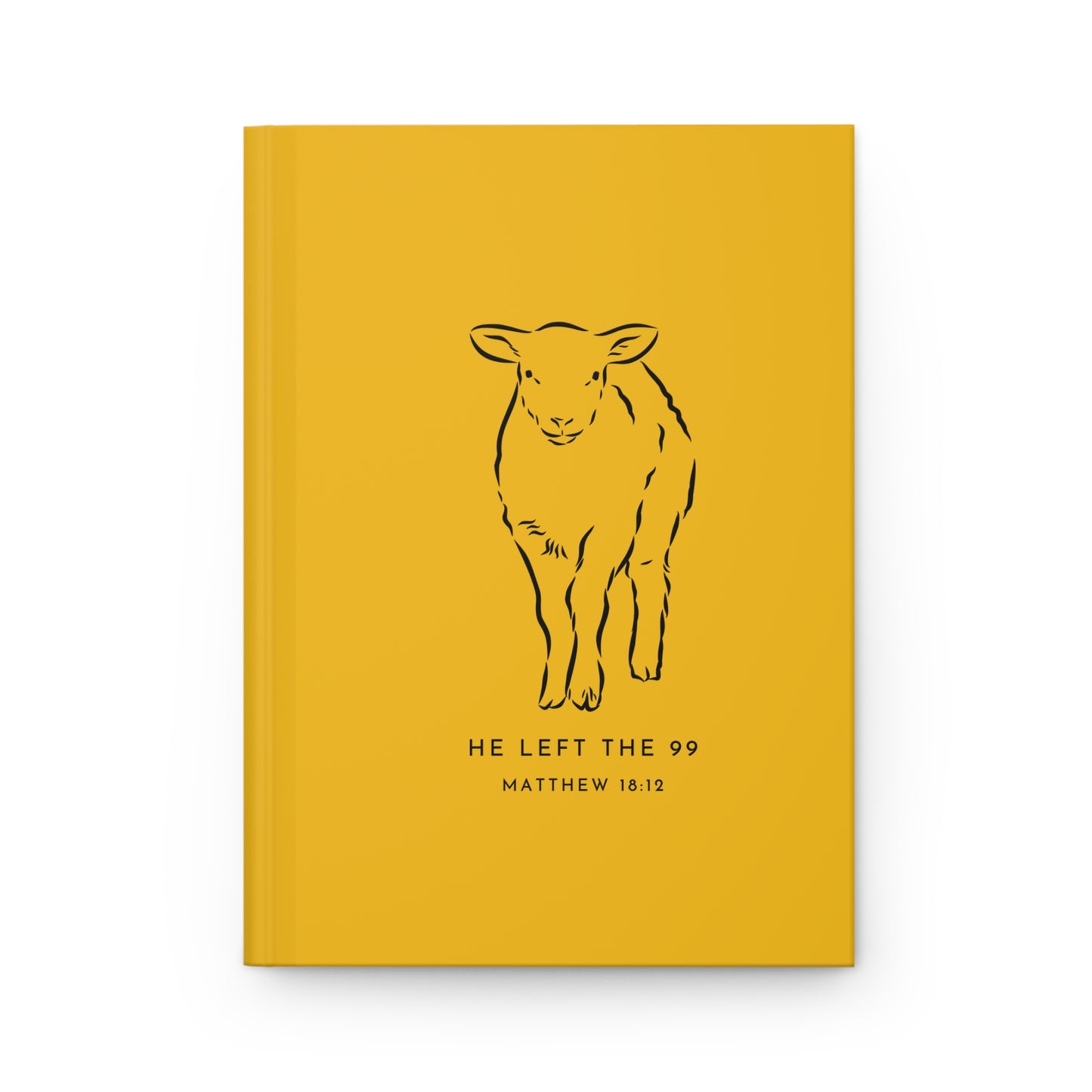 Hardcover Journal - He Left The 99