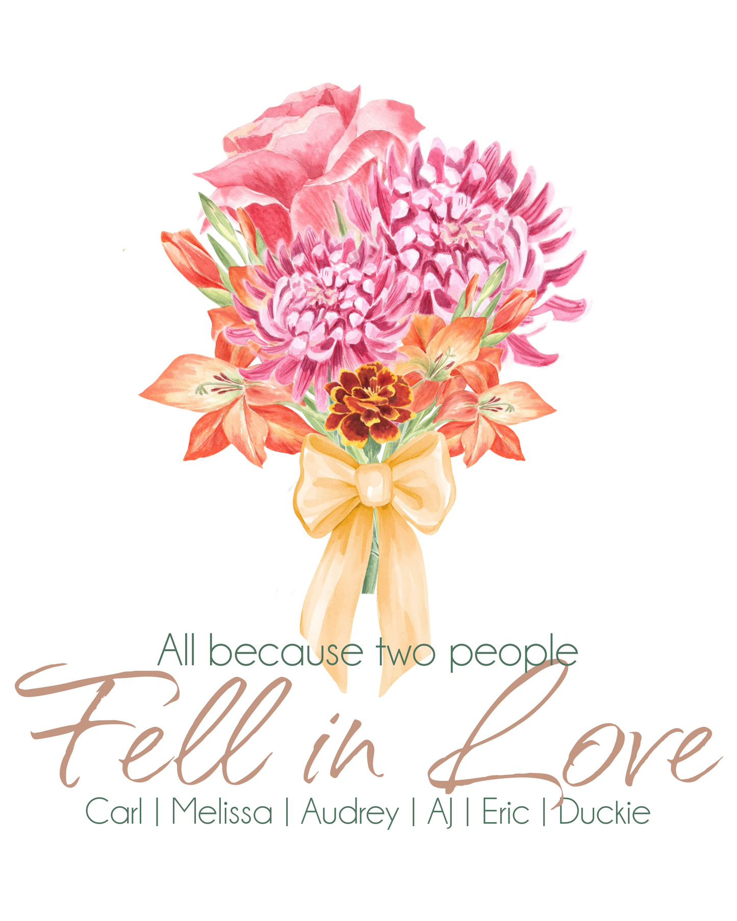 Birth Month Flower Digital Prints